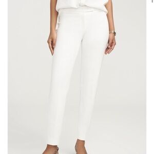 Anne Klein Slim Leg Cotton Bowie Pant